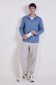Soft Jersey Half Zip